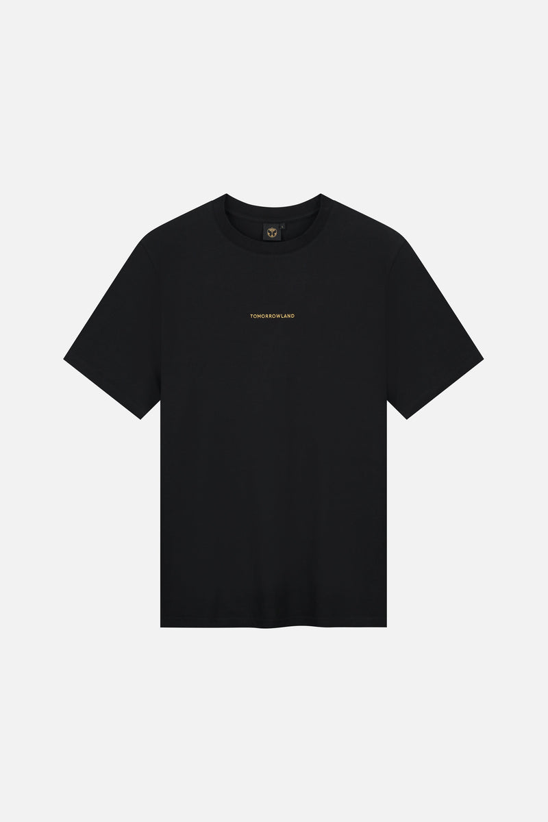 UNITY FLAG COLOR BACK TSHIRT MEN BLACK