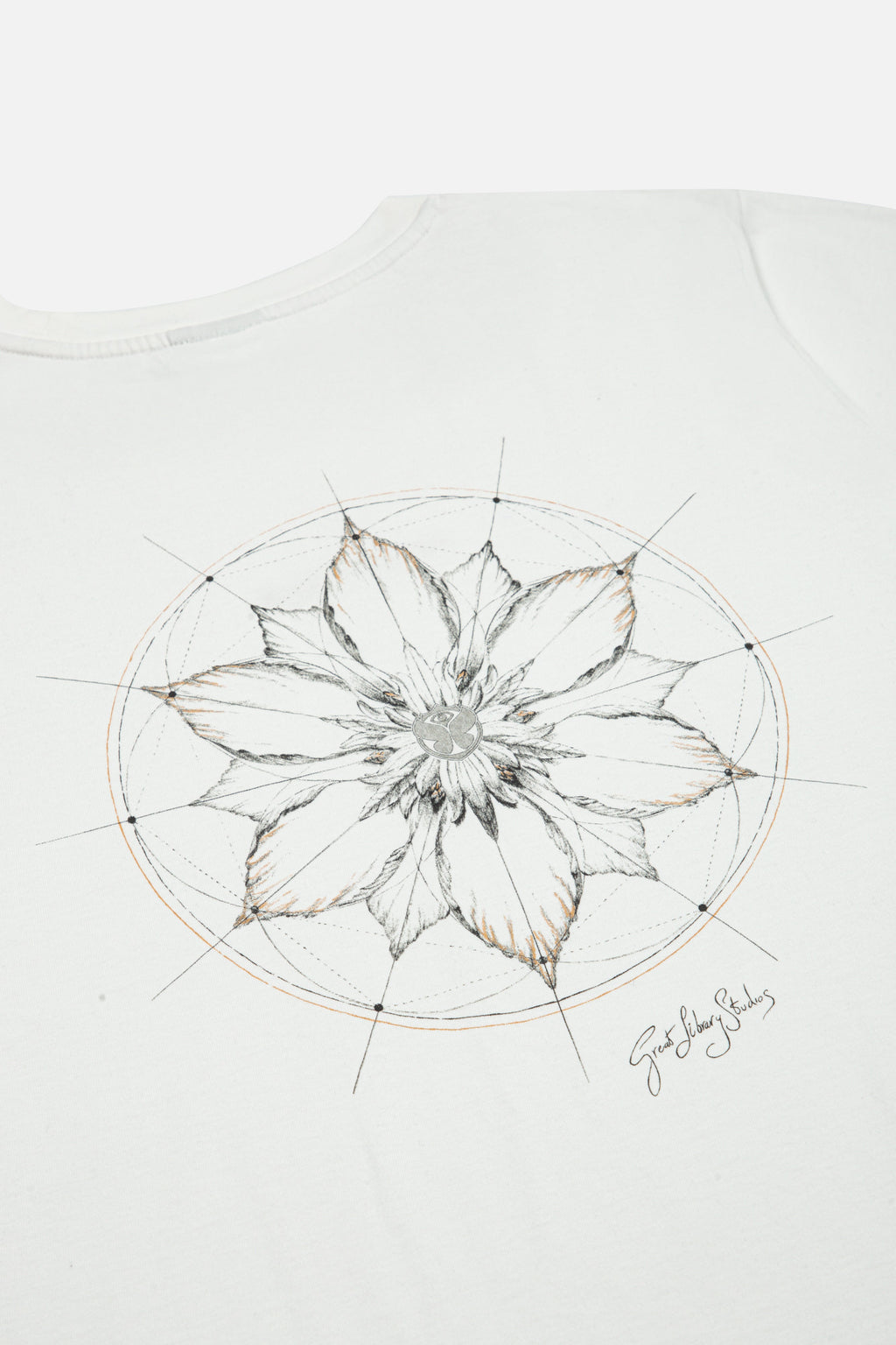PAPERWORLD SEED OF LIFE TSHIRT MEN OFF WHITE