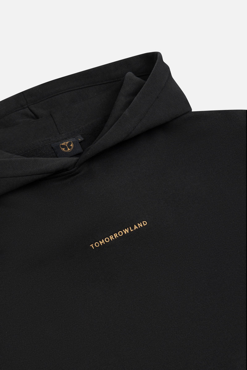 PAPERWORLD SEED OF LIFE HOODIE MEN BLACK