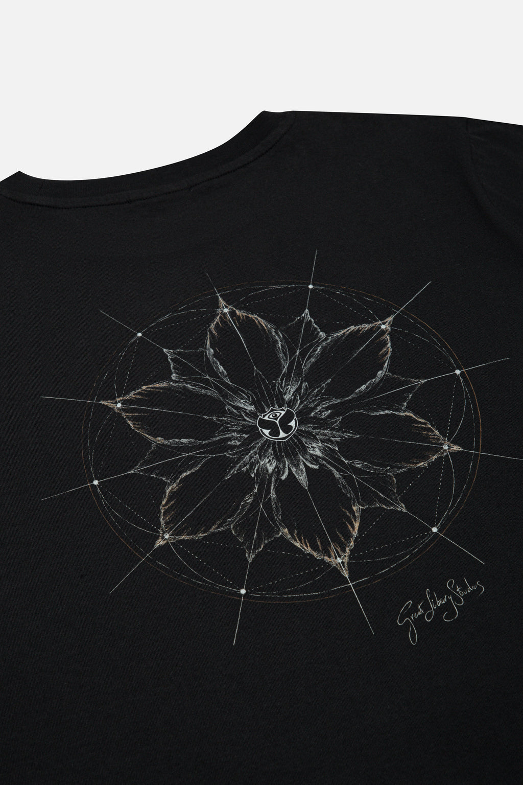 PAPERWORLD SEED OF LIFE TSHIRT MEN BLACK