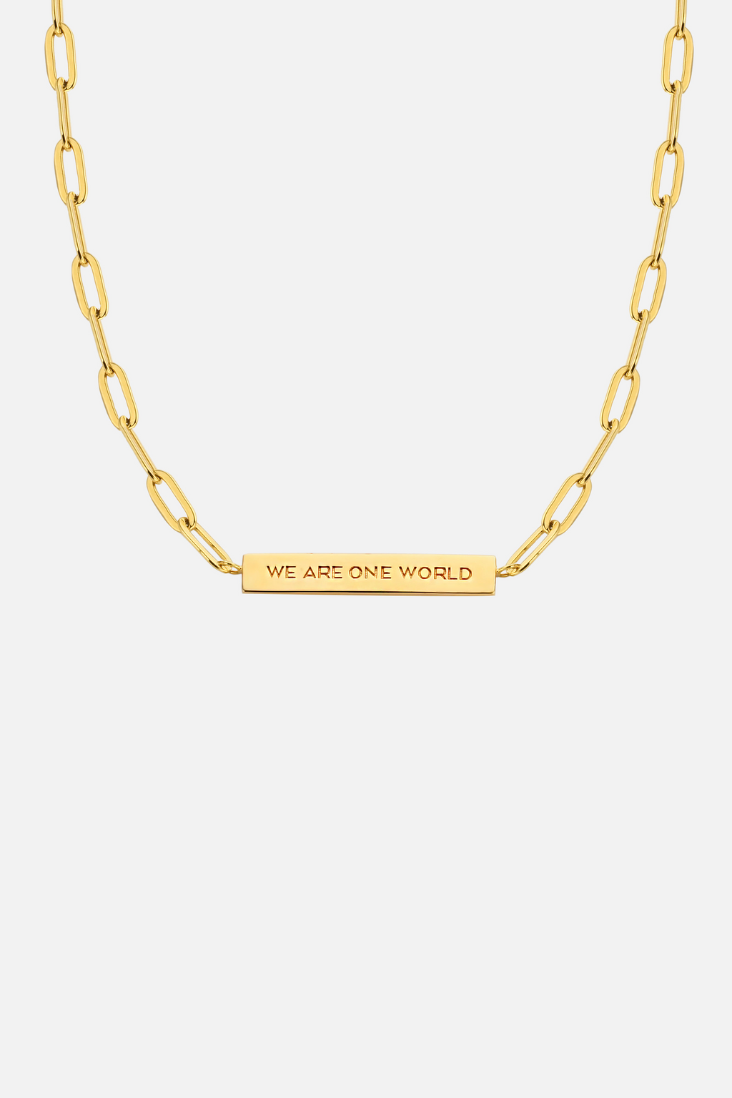 WE ARE ONE NECKLACE WOMEN GOLD