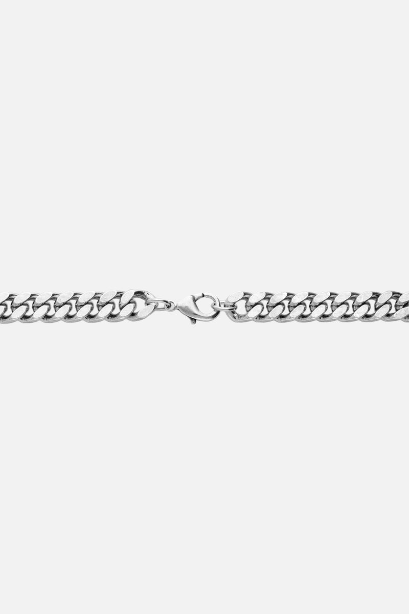 LOVE CHAIN BRACELET VINTAGE SILVER