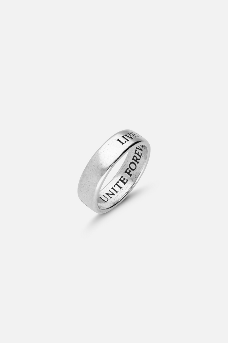 UNITE FOREVER RING VINTAGE SILVER