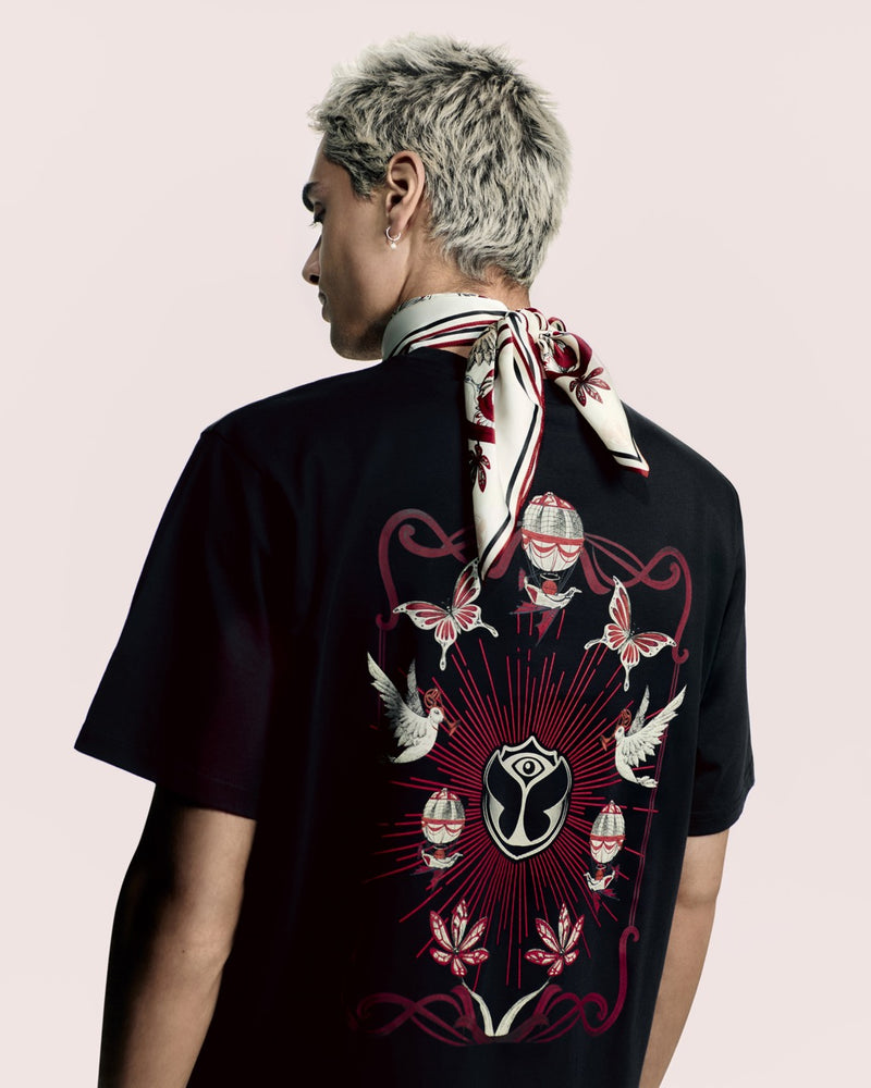 BUTTERFLY HEADSCARF