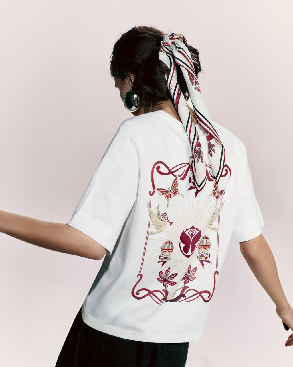 BUTTERFLY HEADSCARF