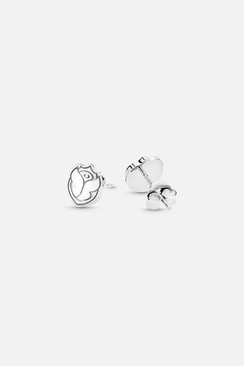 ICON EARRINGS WOMEN SILVER