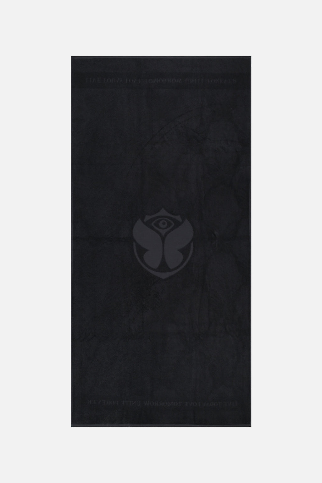 TOWEL BUTTERFLY 90X180 BLACK