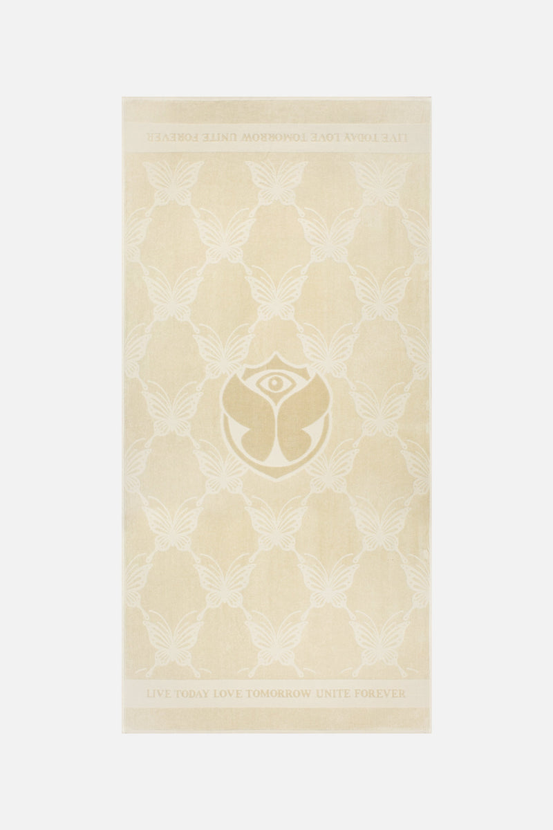 TOWEL BUTTERFLY 90X180 SAND