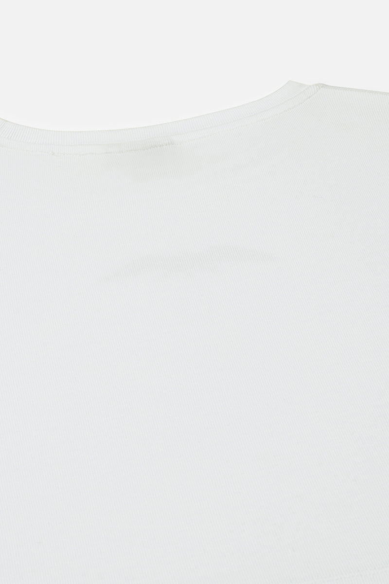 ADSCENDO FRONT TSHIRT WOMEN WHITE