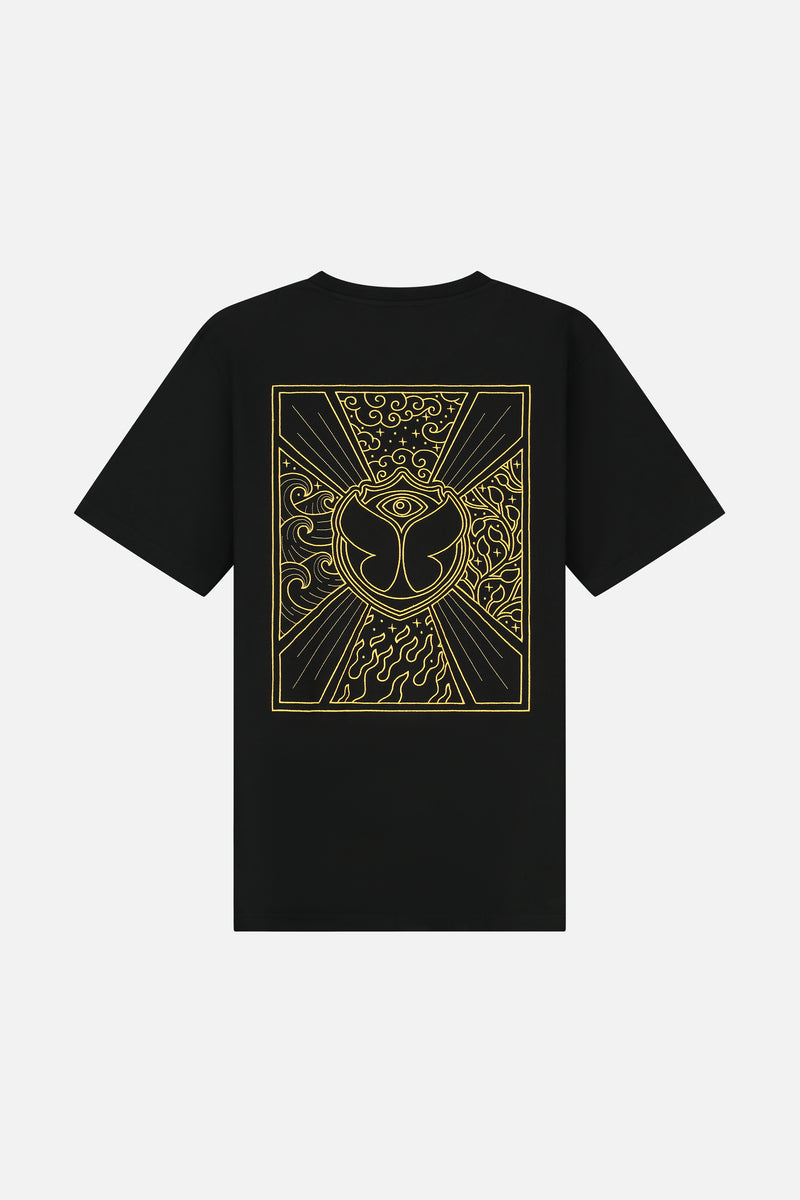 UNITY FLAG BACK TSHIRT MEN BLACK