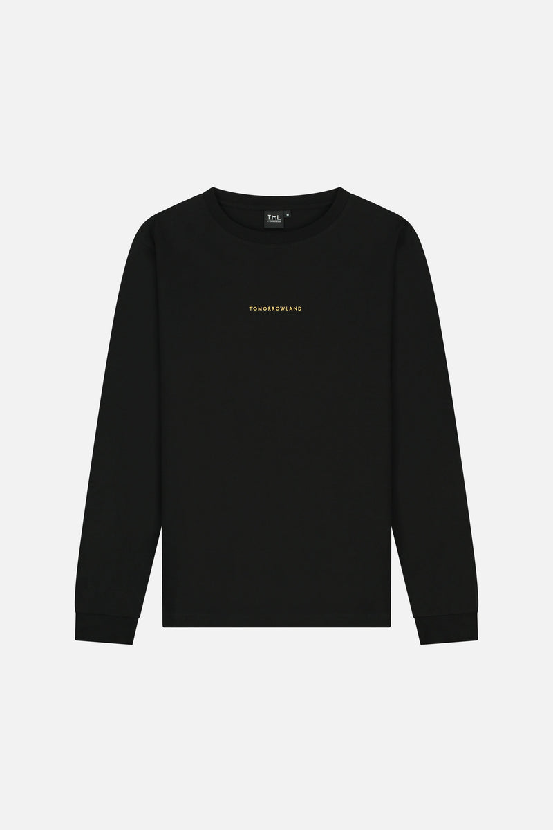 UNITY FLAG BACK LONGSLEEVE MEN BLACK