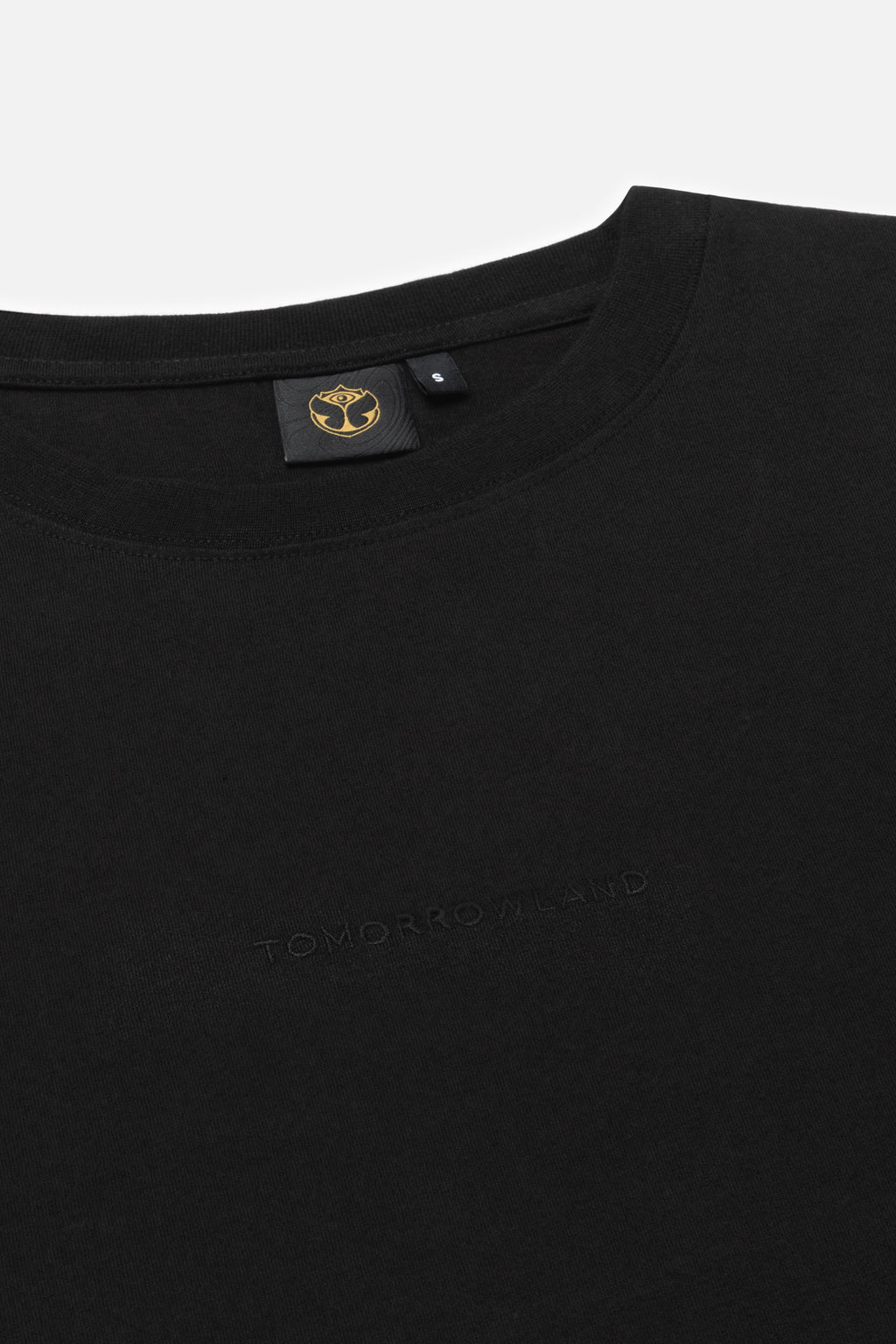 BOTANIC BACK TSHIRT CROPPED WOMEN BLACK