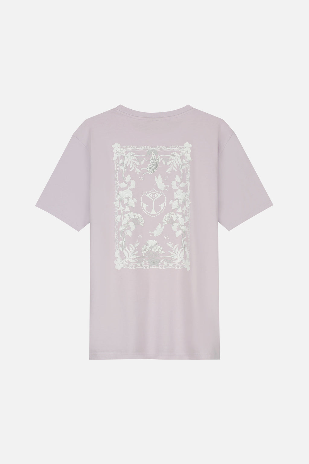 BOTANIC BACK TSHIRT MEN LIGHT PURPLE
