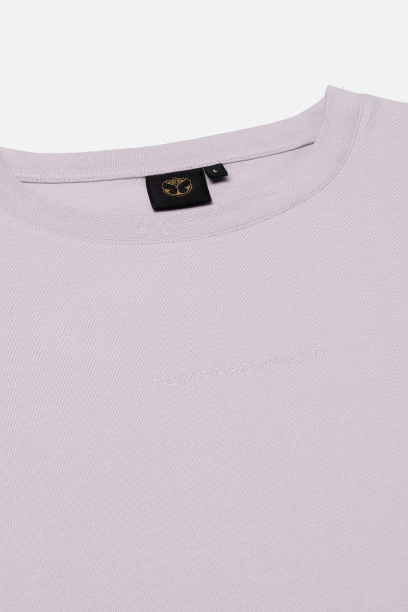 BOTANIC BACK TSHIRT MEN LIGHT PURPLE