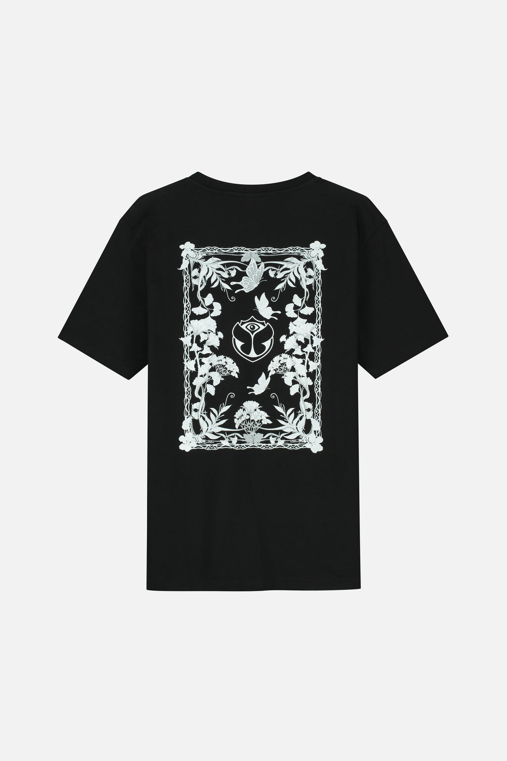BOTANIC WHITE BACK TSHIRT MEN BLACK