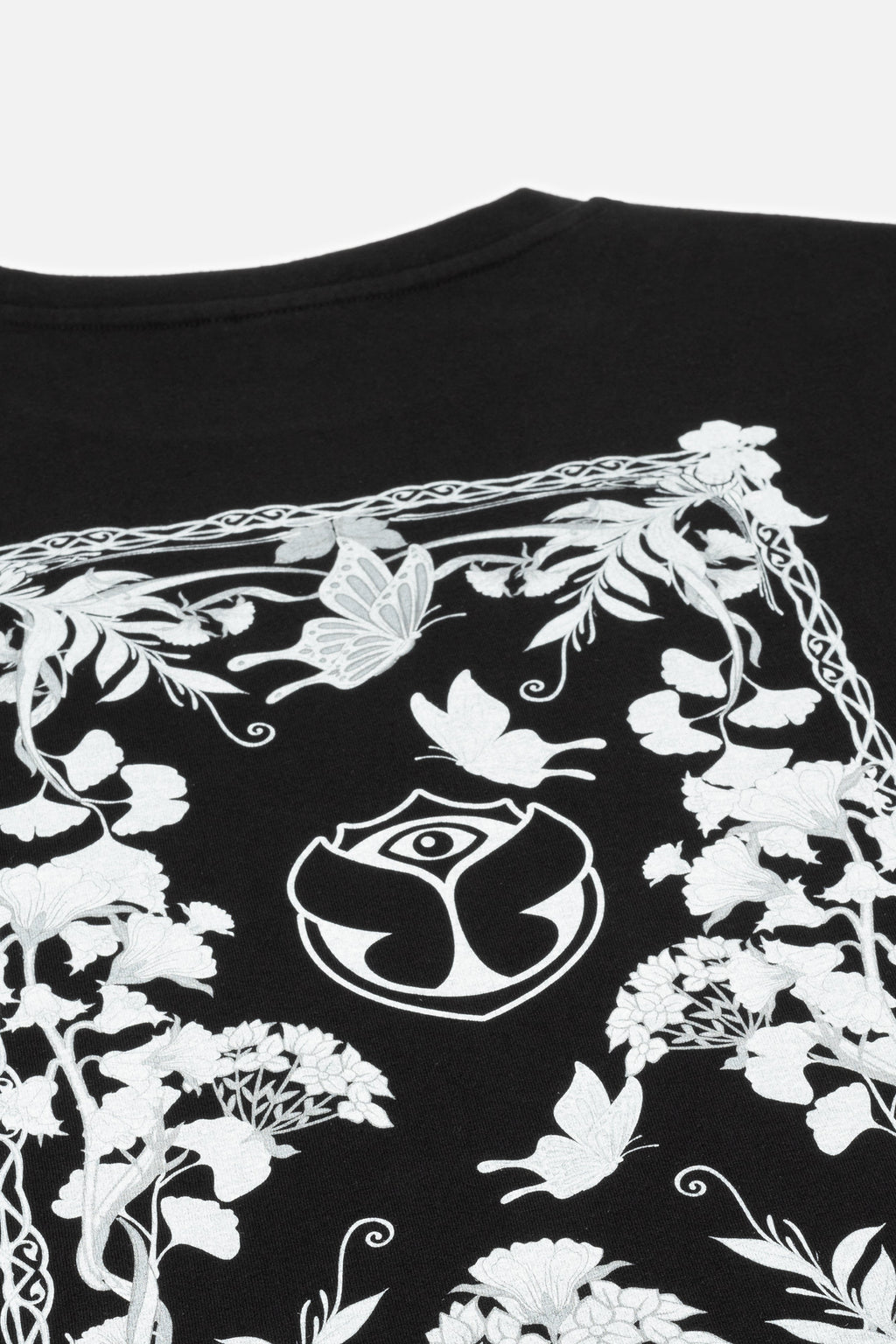 BOTANIC WHITE BACK TSHIRT MEN BLACK