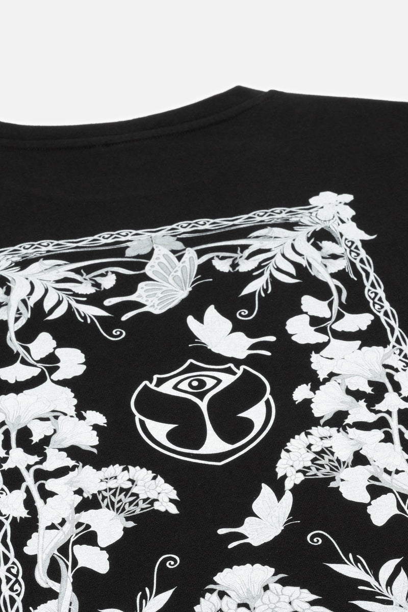 BOTANIC WHITE BACK TSHIRT MEN BLACK