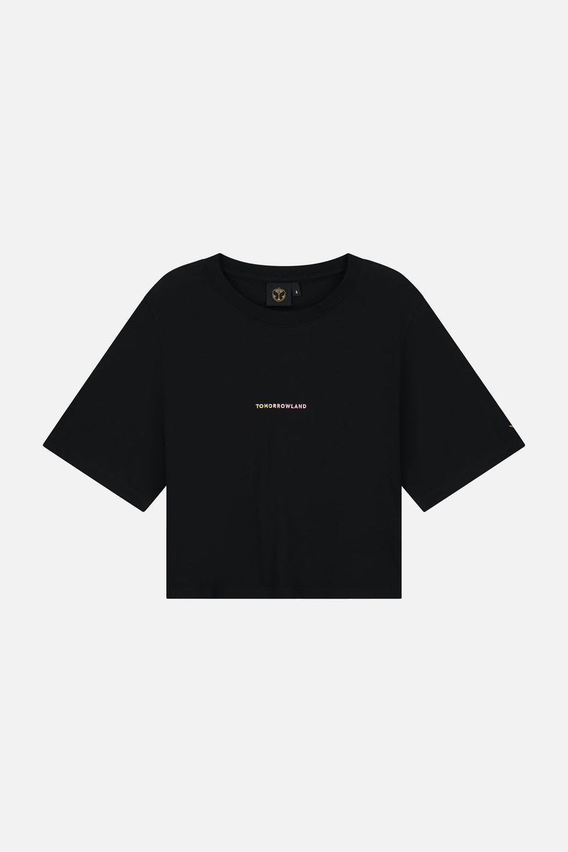 FUSION RAINBOW TSHIRT WOMEN BLACK