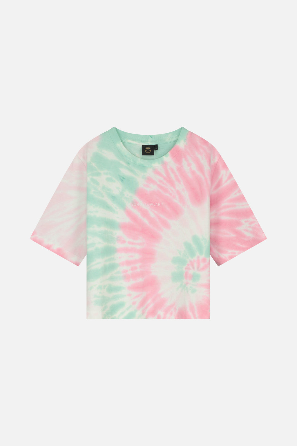 FUSION TIE DYE BACK TSHIRT WOMEN PINK