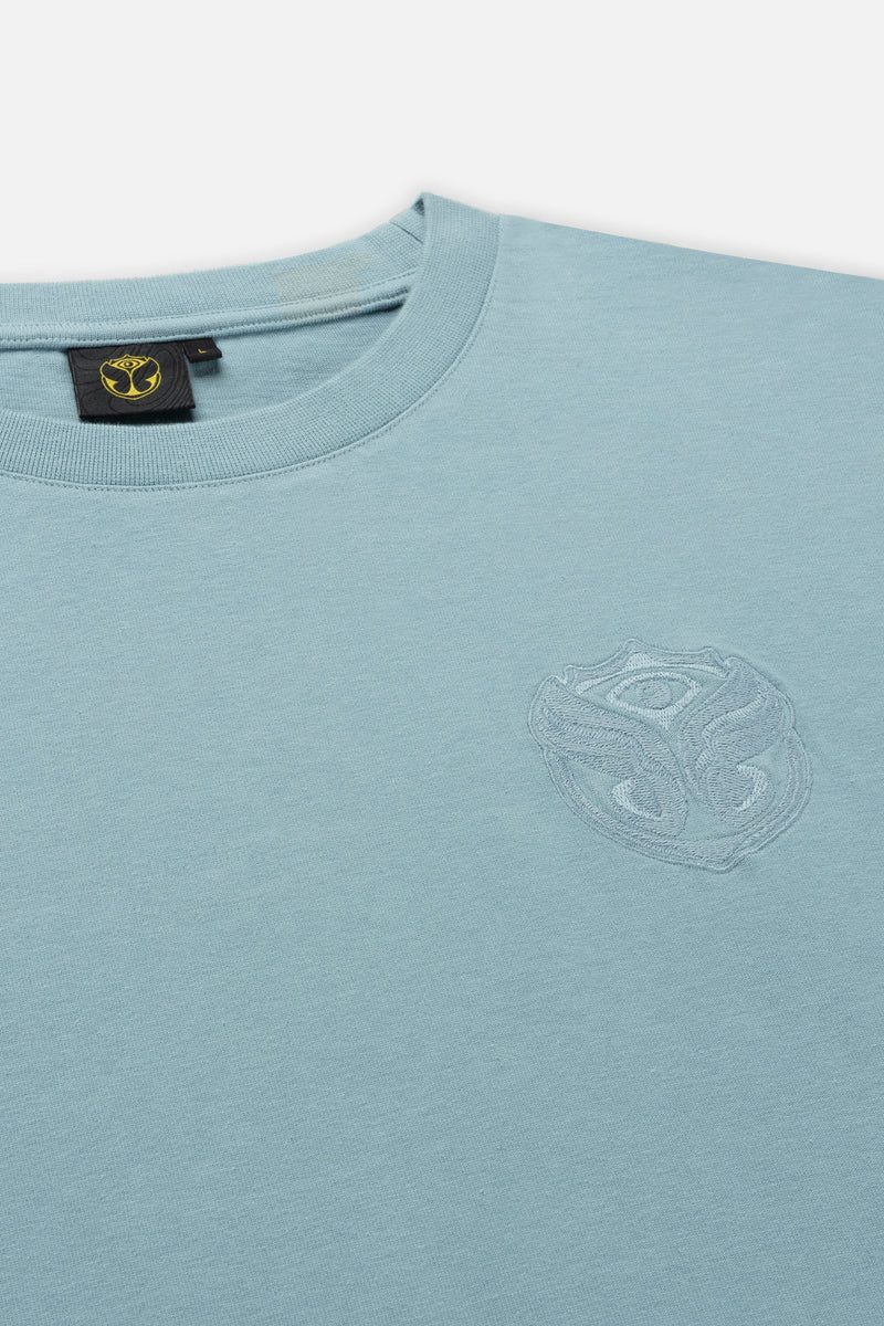 GRAPHICON FRONT TSHIRT MEN LIGHT BLUE