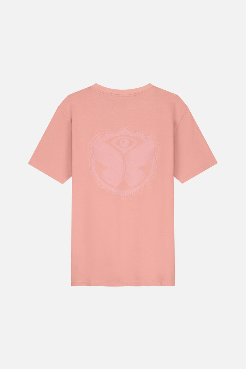 GRAPHICON BACK TSHIRT MEN WASHED PINK