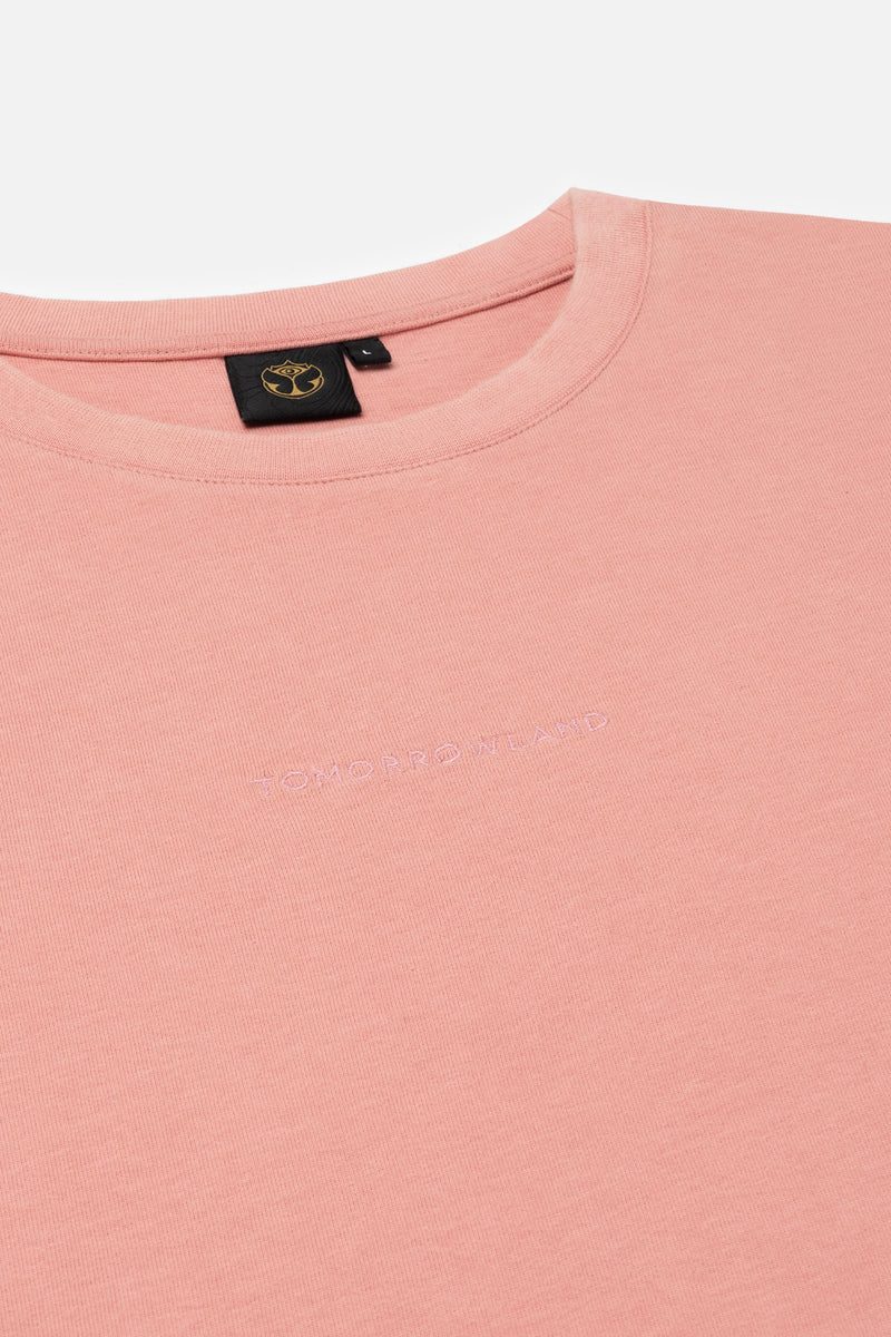 GRAPHICON BACK TSHIRT MEN WASHED PINK