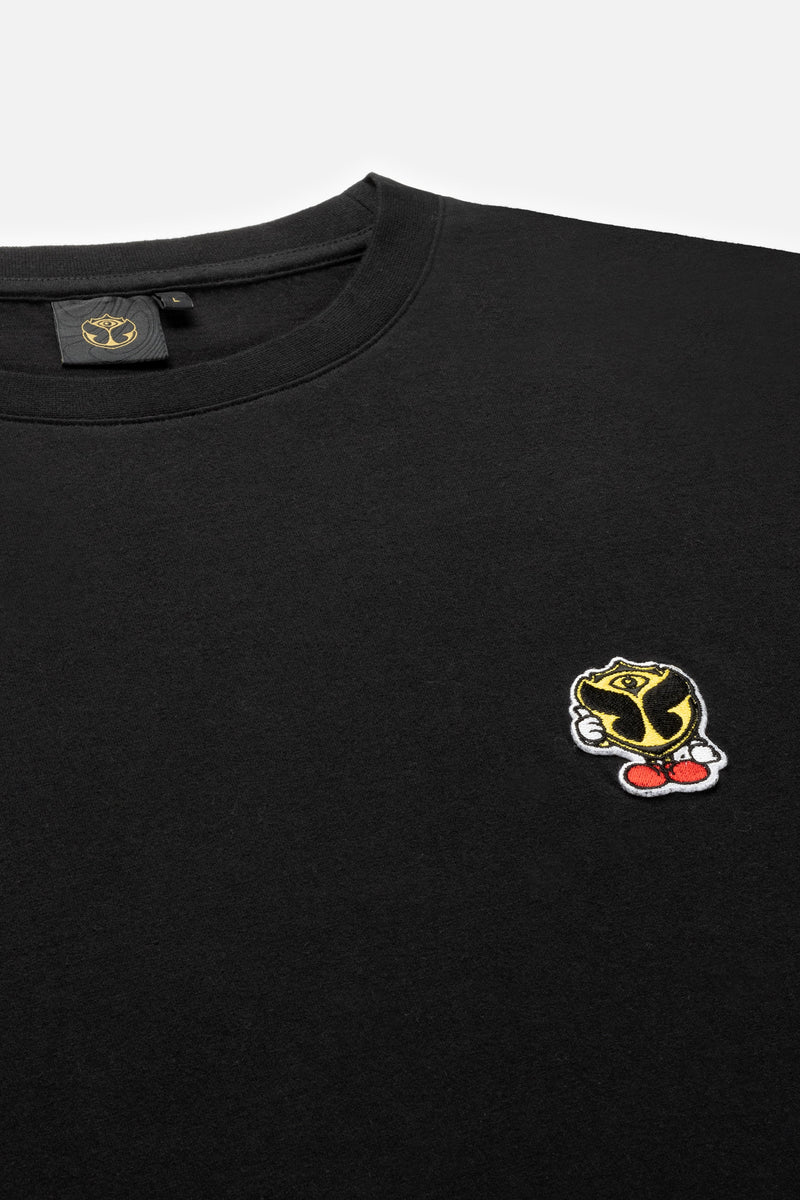HAPPICON THUMBS UP TSHIRT BLACK