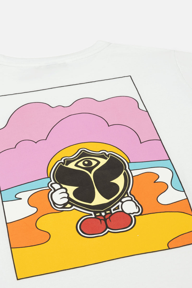 HAPPICON TSHIRT KIDS WHITE