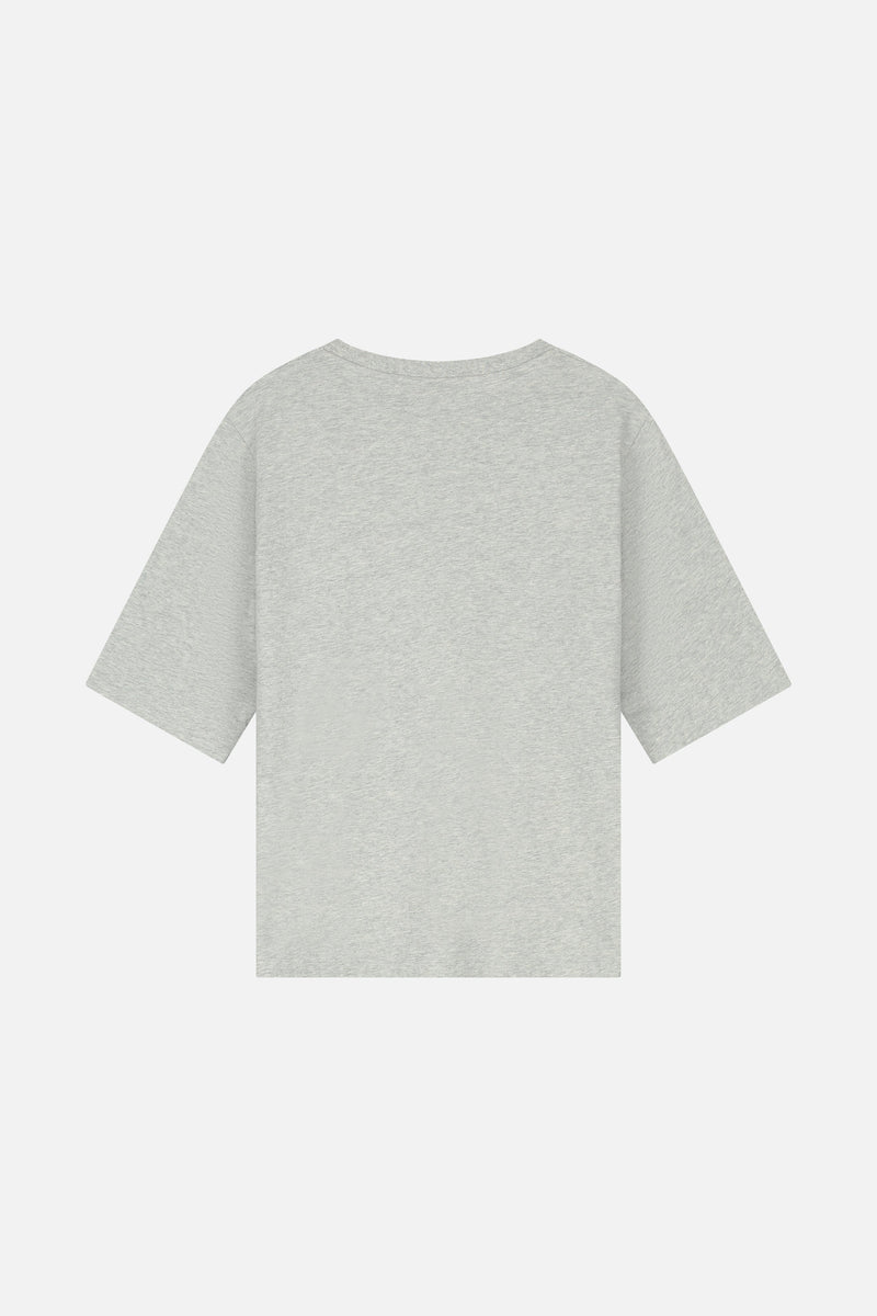 ICON BLOSSOM FRONT TSHIRT WOMEN LIGHT GREY