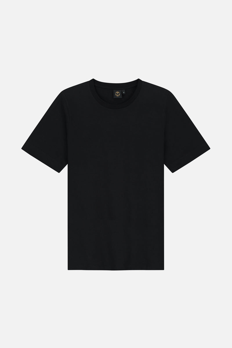 ICON BLOSSOM BACK TSHIRT WOMEN WASHED BLACK