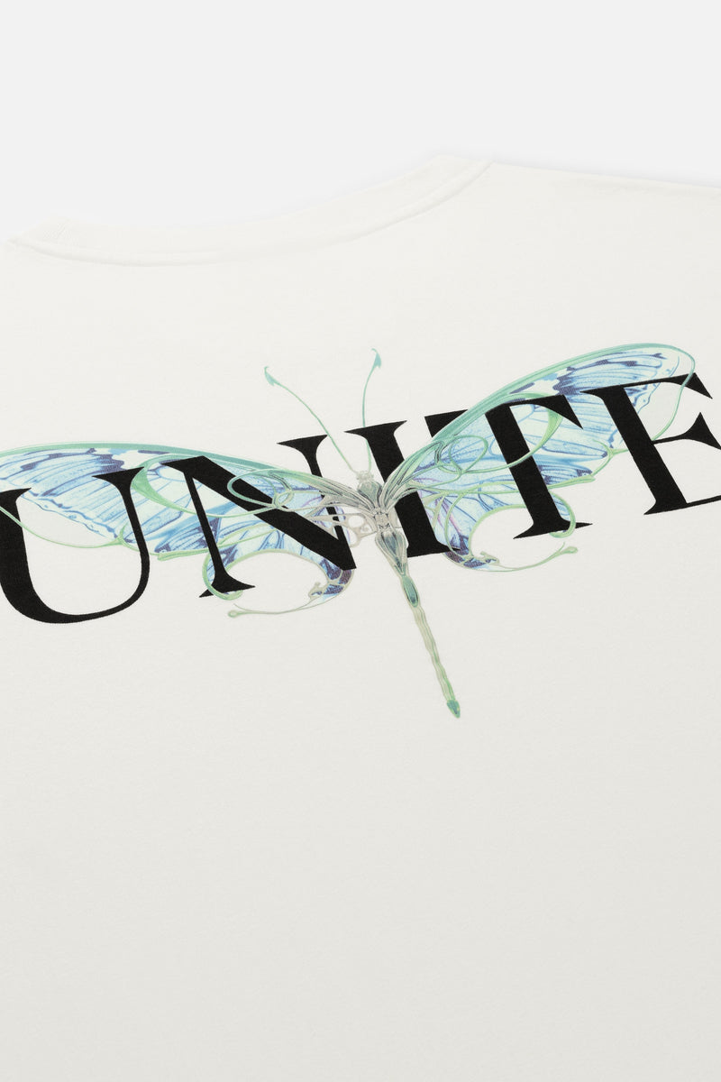 LIBRARY UNITE BACK TSHIRT MEN WHITE