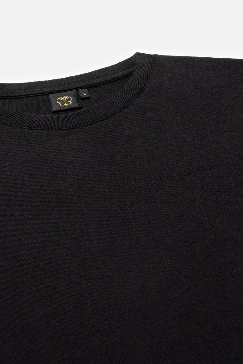 LIVE TODAY COLOR BACK TSHIRT MEN BLACK