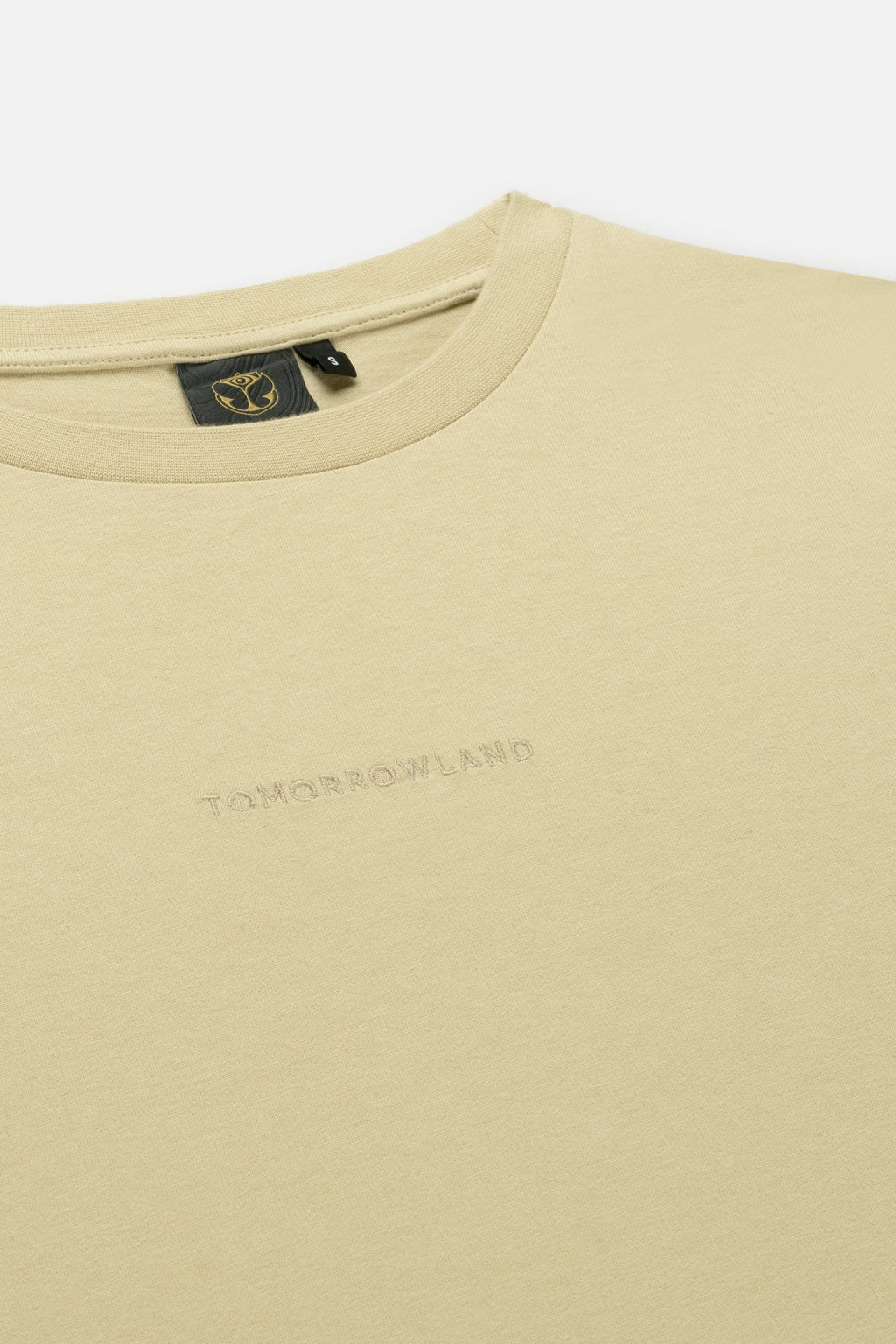 SLOGAN BACK TSHIRT WOMEN SAND