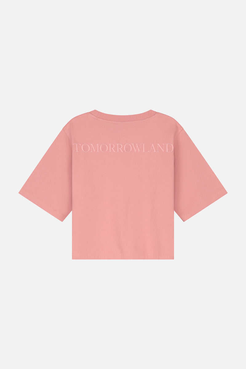 TOMORROWLAND BACK TSHIRT WOMEN WASHED PINK