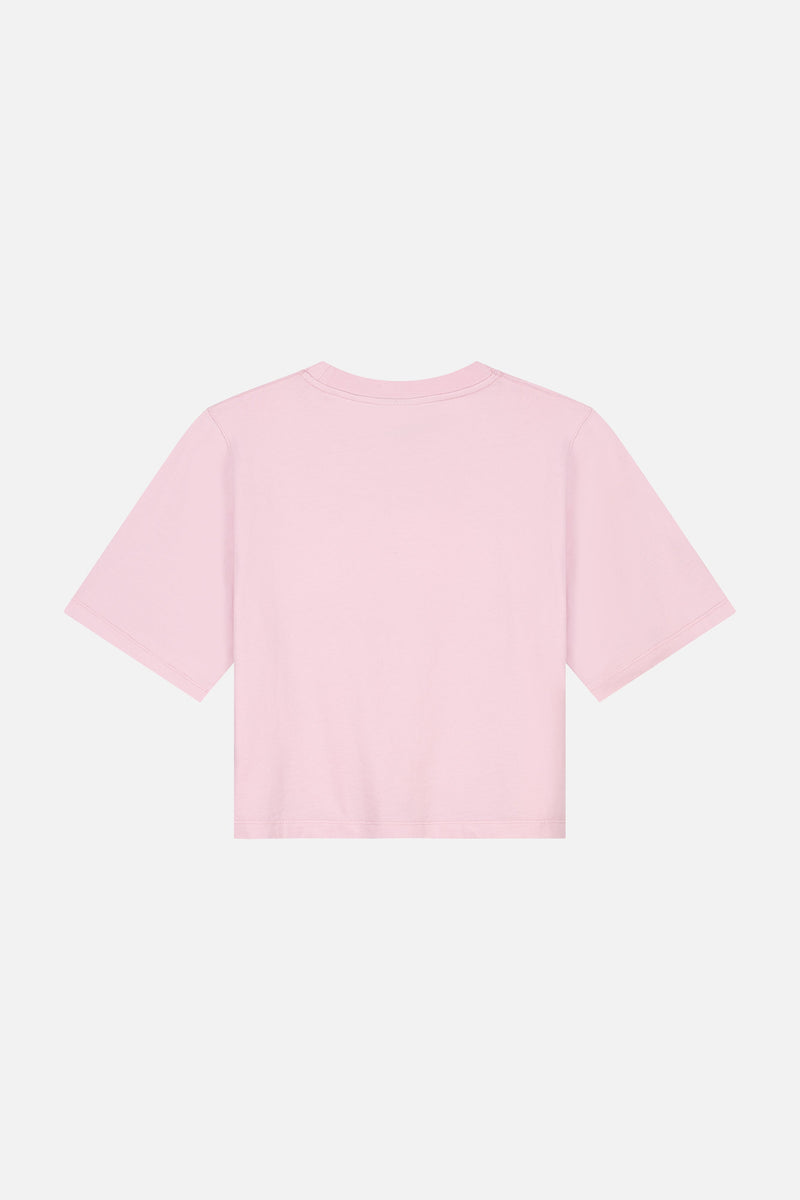 TML FRONT EMBRO TSHIRT WOMEN PINK