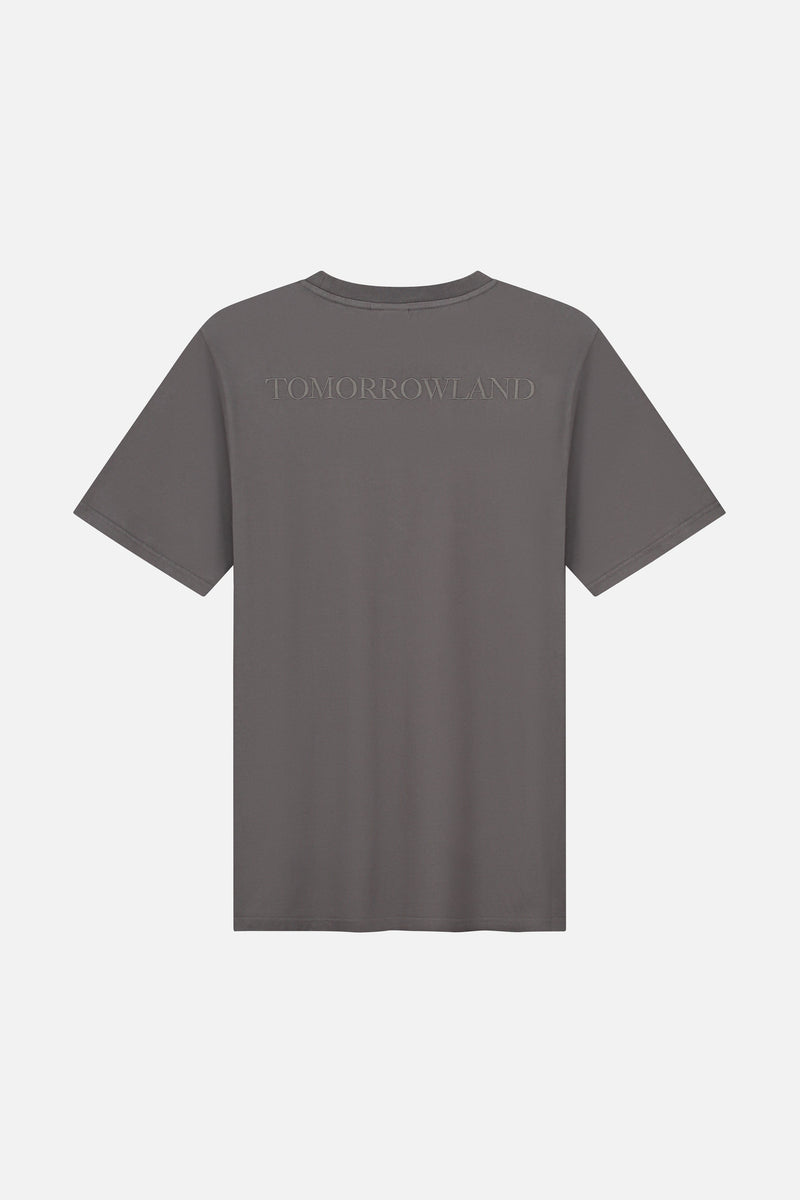 TOMORROWLAND BACK TSHIRT MEN WASHED BLACK