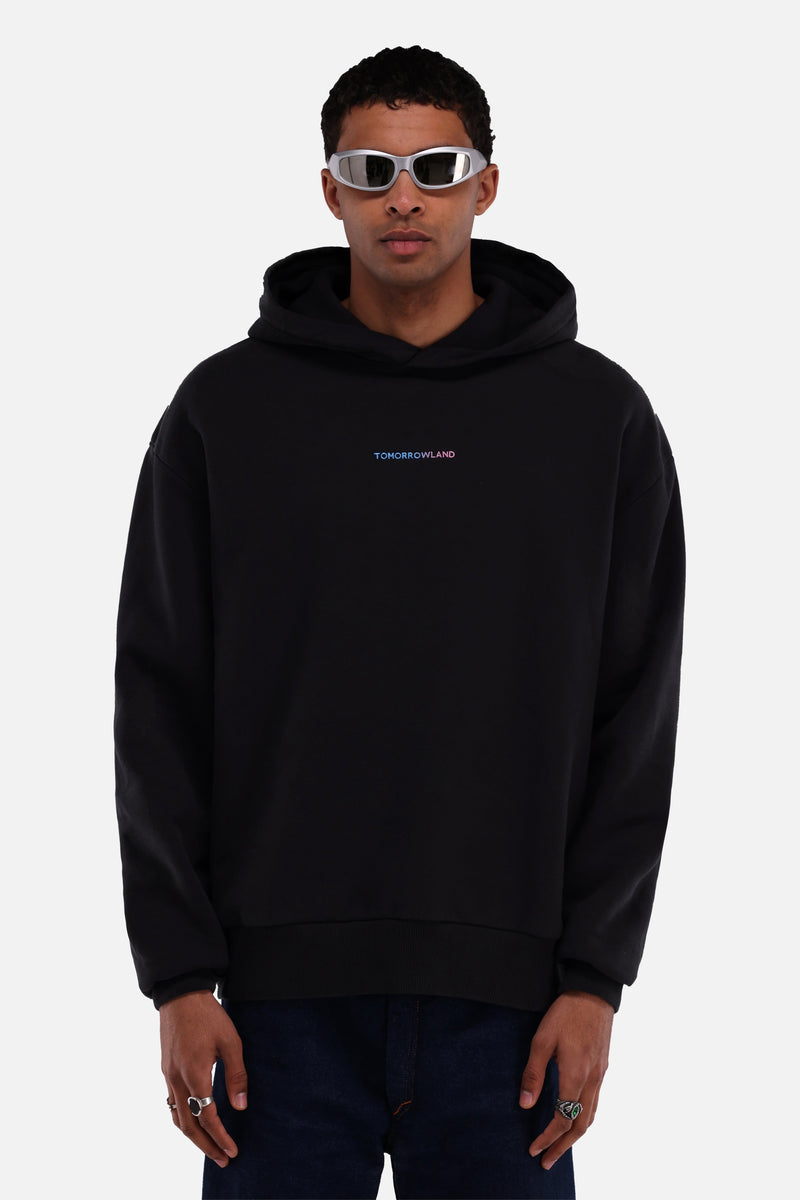 UNITY FLAG GRADIENT HOODIE MENBLACK