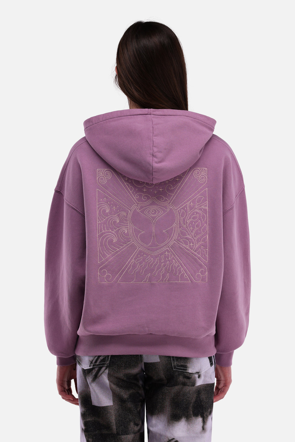 UNITY FLAG HOODIE WOMEN PINK