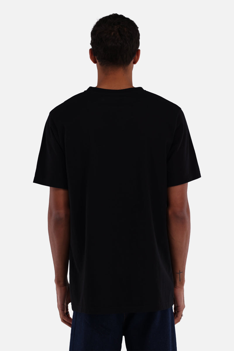 TML COLLEGE FRONT TSHIRT MEN BLACK
