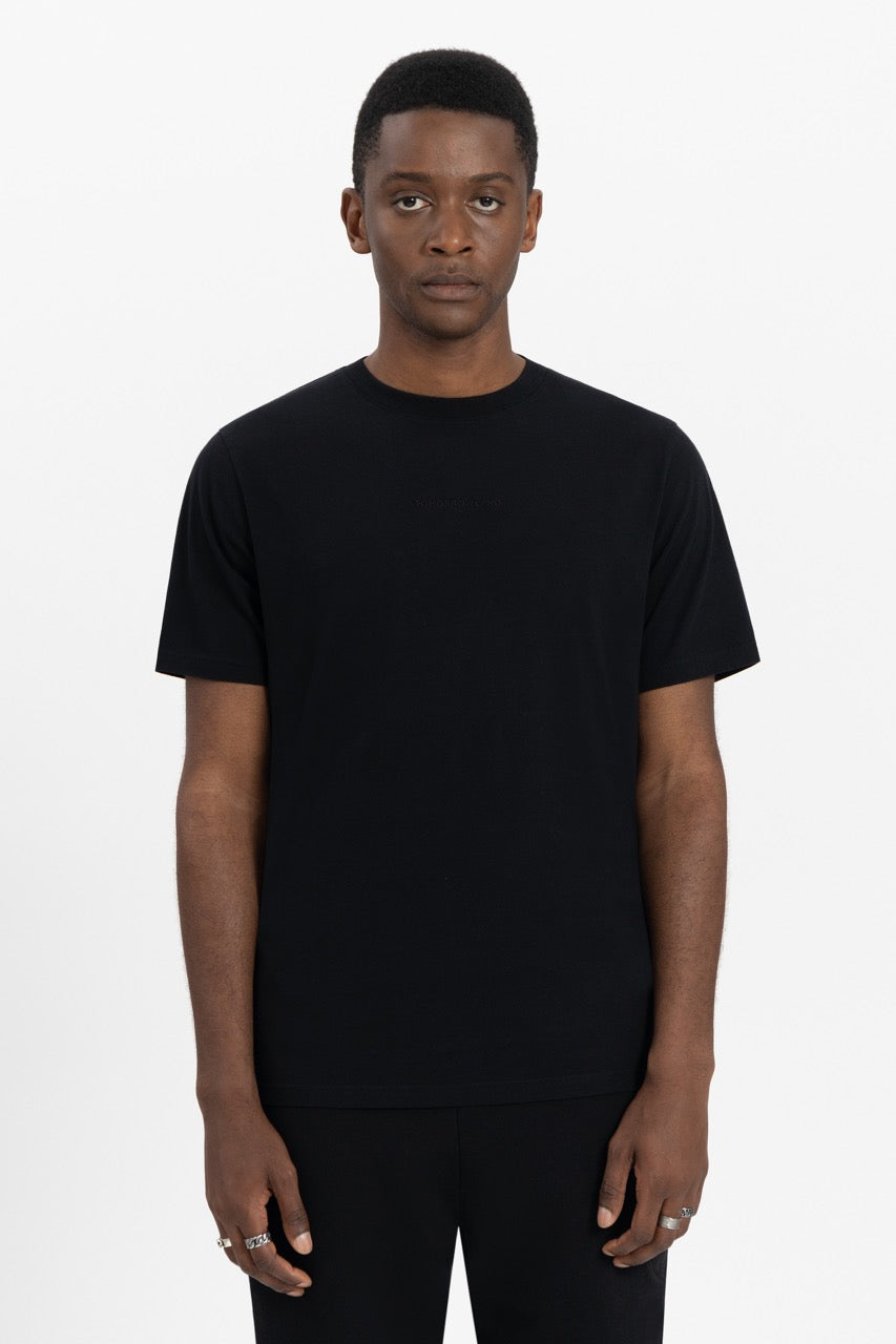 BOTANIC WHITE BACK TSHIRT MEN BLACK