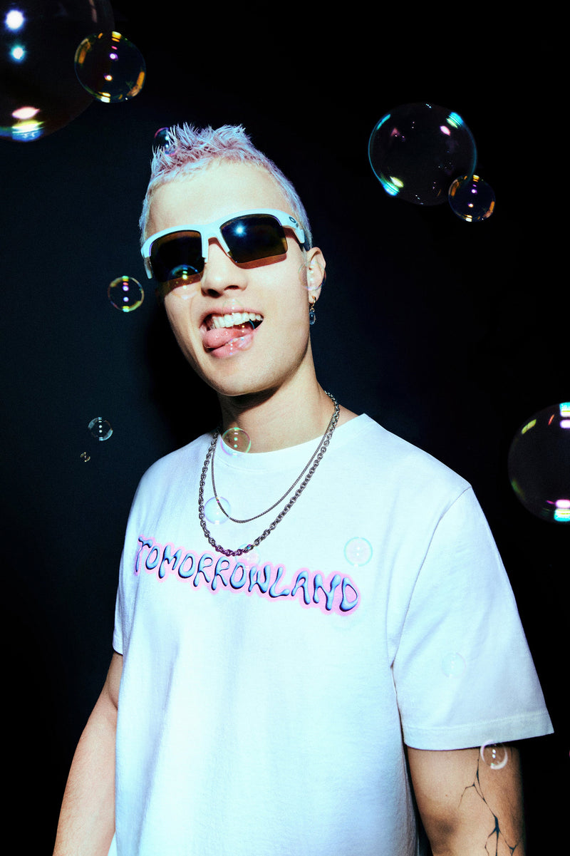 BUBBLE TML FRONT TSHIRT MEN WHITE