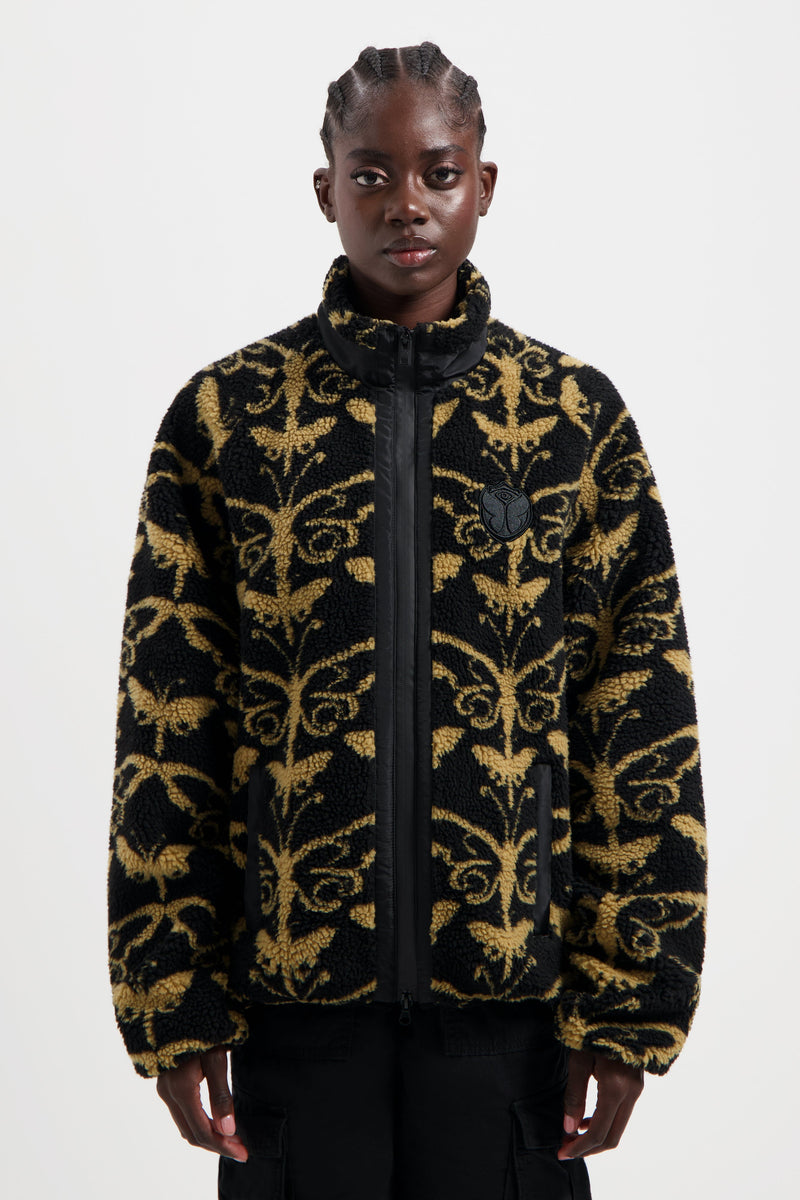BUTTERFLY TEDDY JACKET MEN BLACK