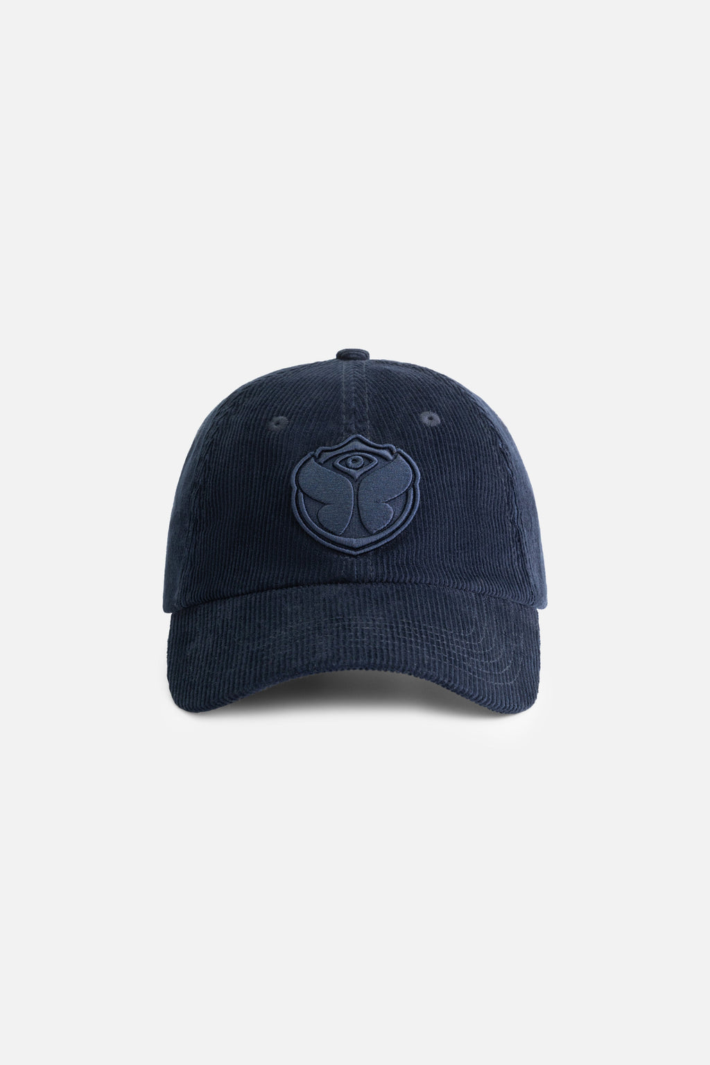 CURVED ICON CORDUROY CAP BLUE