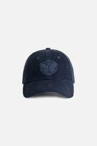 CURVED ICON CORDUROY CAP BLUE