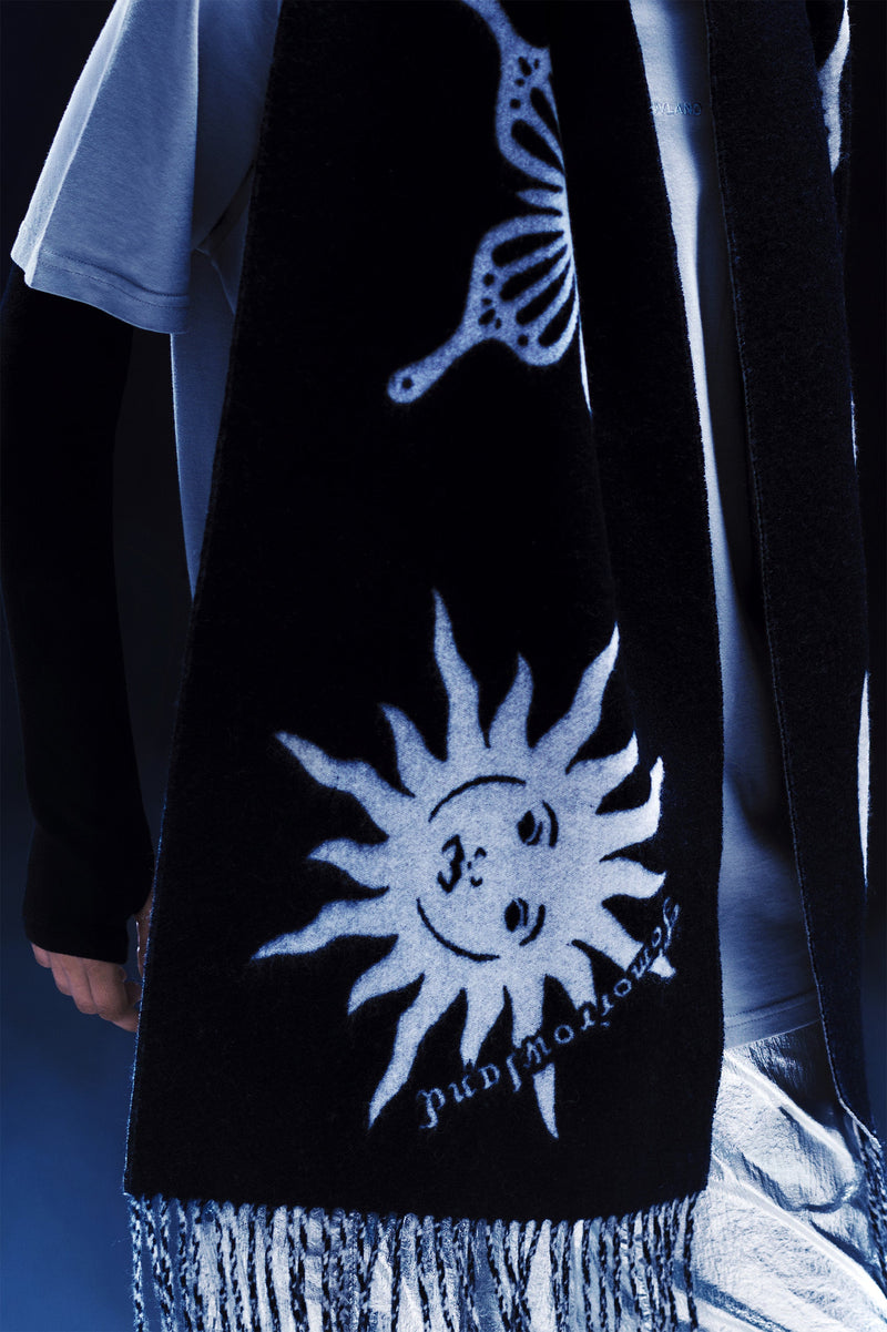 MAGICAL GATHERING SCARF BLACK