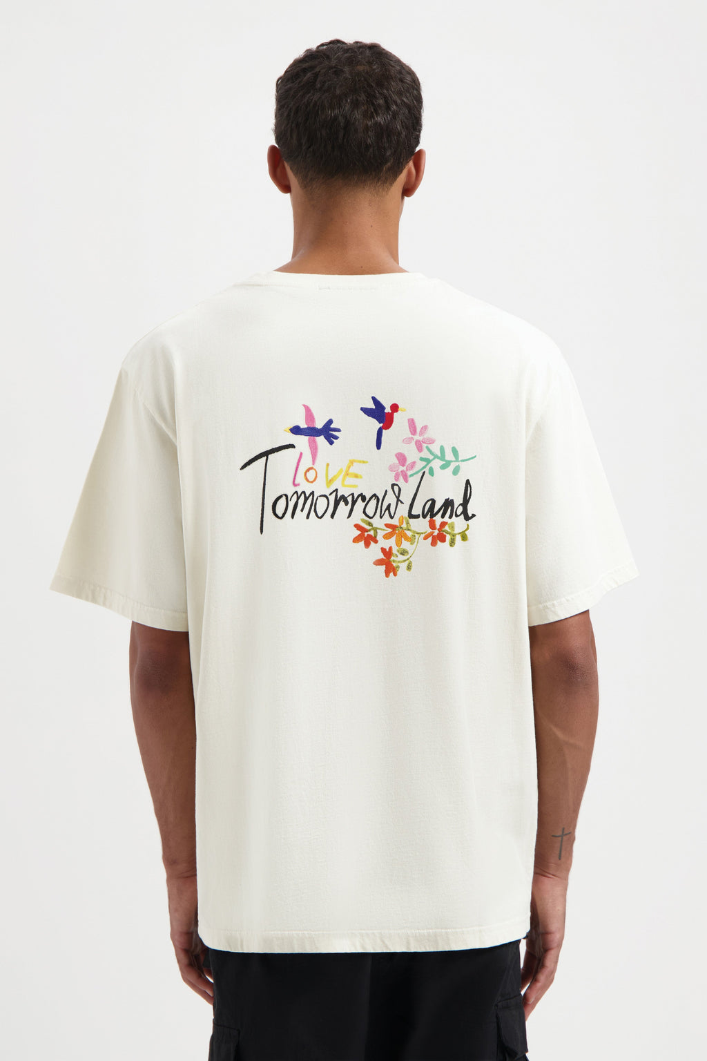 FOUNDATION BACK TSHIRT OFF WHITE