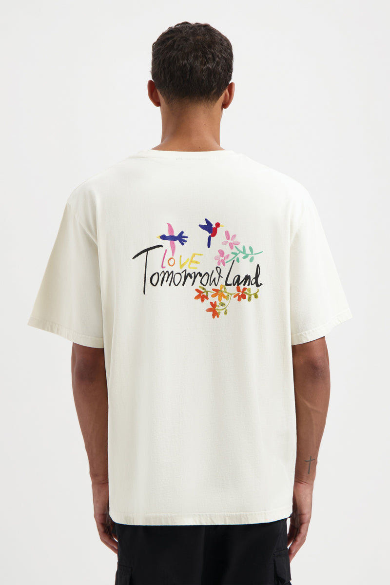FOUNDATION BACK TSHIRT OFF WHITE