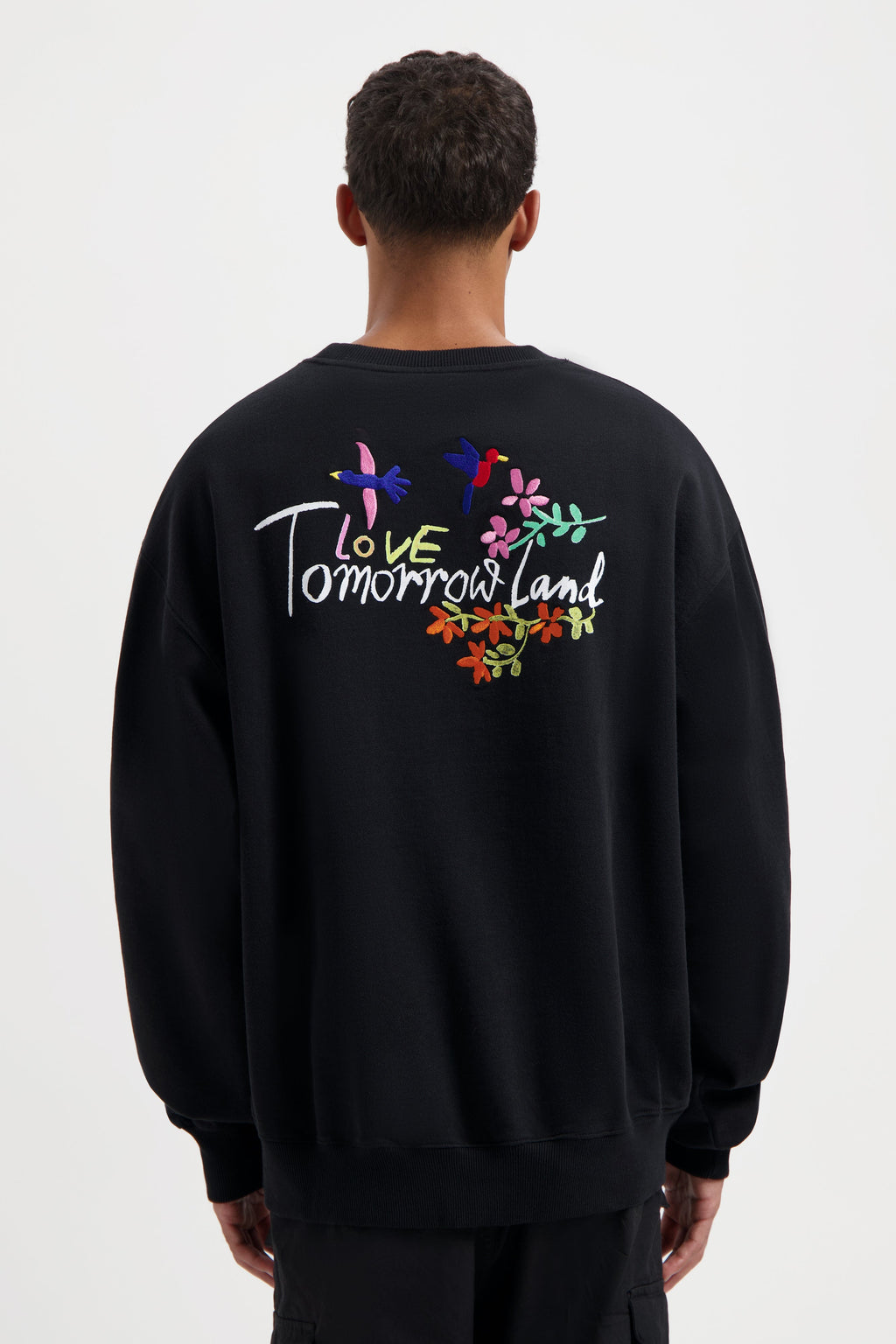FOUNDATION BACK SWEATSHIRT BLACK