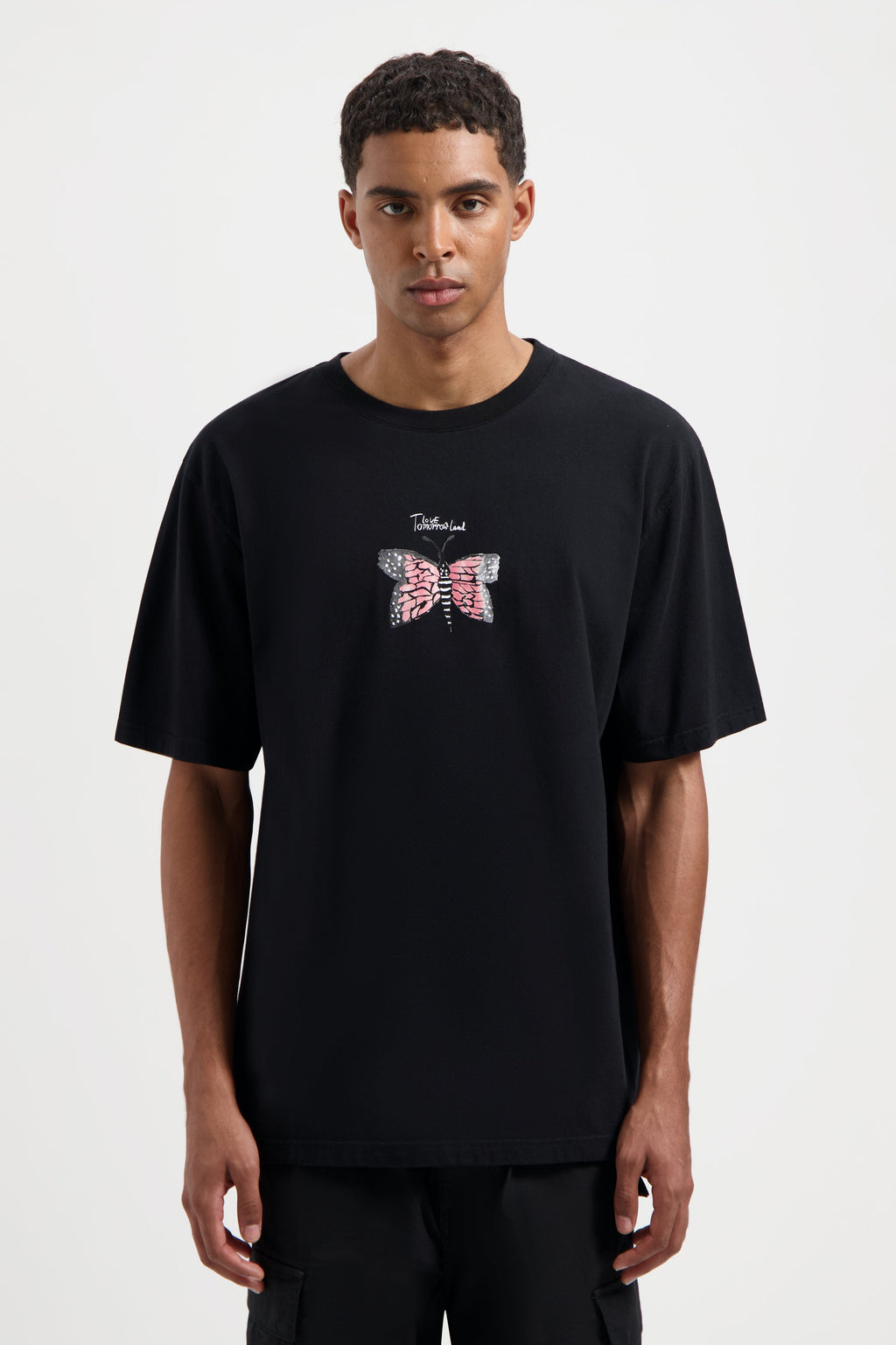 FOUNDATION FRONT TSHIRT BLACK