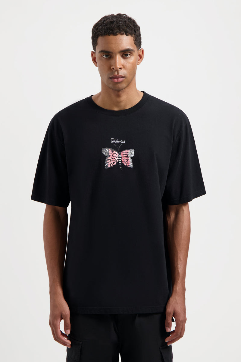 FOUNDATION FRONT TSHIRT BLACK
